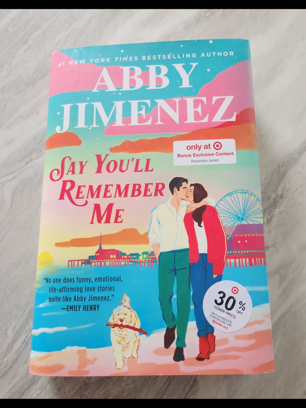 Abby Jimenez - Say You'll Remember Me With Reversible Jacket